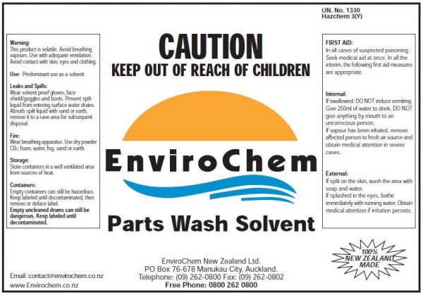 Parts Wash Solvent